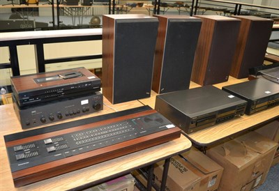 Lot 100 - A Collection of Bang & Olufsen and Other Hi-Fi Equipment, comprising Beocord 1100, pair of Coda III