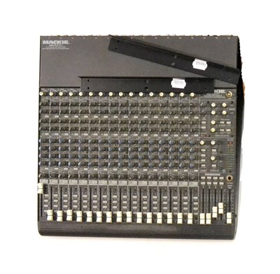 Lot 102 - A Mackie 1604-VLZ Pro 16 Channel Mixer, serial number (21) BW14394, with owner's manual