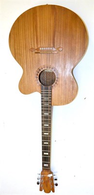 Lot 58 - A Norman Wood Handmade Acoustic Guitar, labelled 'Hand Built to Specification by Norman Wood of...