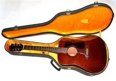 Lot 62 - Guild D25M Acoustic Guitar serial number 167272, with mahogany back sides and neck and rosewood...