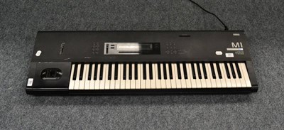 Lot 80 - A Korg M1 Music Workstation Synthesizer Keyboard