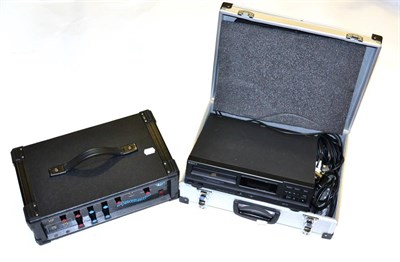 Lot 109 - HSS Dancemaster Amplifier together with a Sony CD Player CDP-M18 (in hard case) (2)