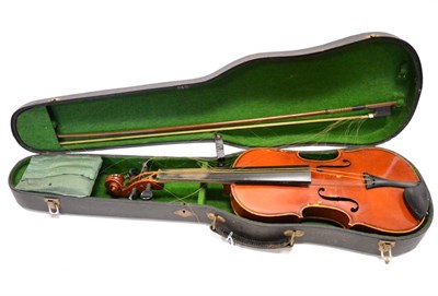 Lot 2011 - Christian Miesel Copy Violin with box, in hard case