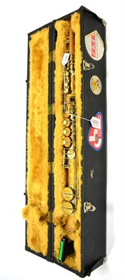 Lot 2031 - RS Kitchin & Co. (Leeds) Soprano Saxophone brass body, soldered on tone holes, keyed to high E...