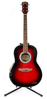 Lot 2043 - Collins Ovation Copy Electro-Acoustic Guitar CRB45TRD, in graduated red finish with rosewood...