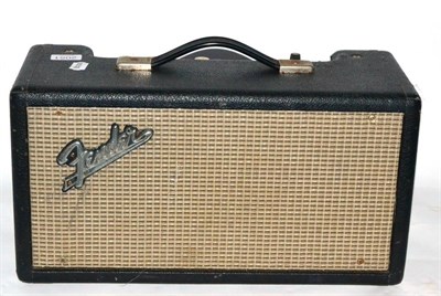 Lot 2051 - Fender Blackface Reverb Amp Unit, made in U.S.A.