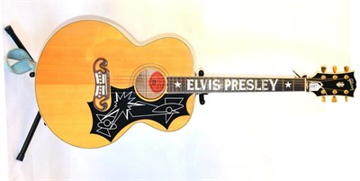 Lot 2087 - Gibson Elvis Presley J-200 Limited Edition Acoustic Guitar No.31 of 250 (1996) with 'Elvis Presley'