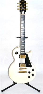 Lot 2089 - Gibson Les Paul Studio Model Electric Guitar, alpine white finish, serial no.91313338, date of...