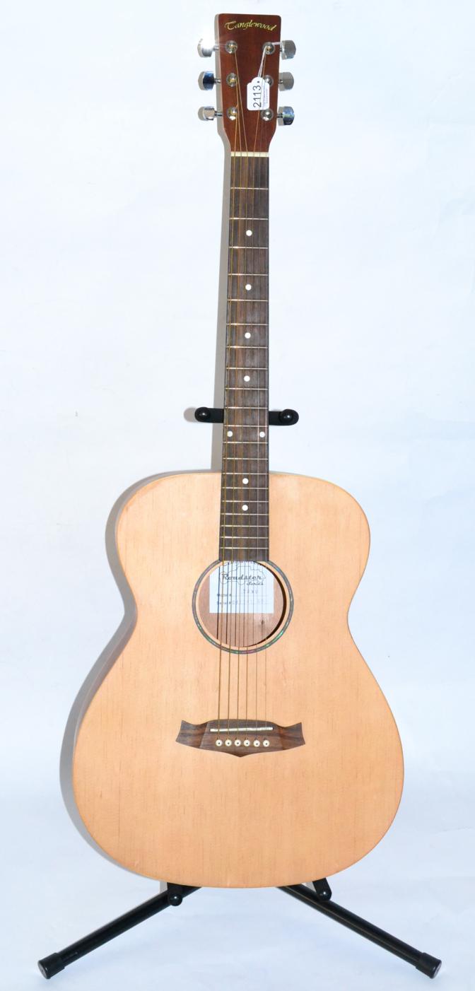 Lot 2113 - Tanglewood Roadster TWRO Acoustic Guitar no.041141 003, unvarnished