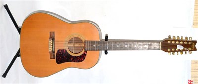 Lot 2121 - Washburn D25S-12N 12 String Acoustic Guitar with solid spruce top, rosewood fingerboard with inlay