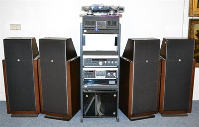 Lot 2172 - Revox Hi-Fi System, comprising a B77 Mk.II tape recorder, B780 synthesizer FM receiver, B710...