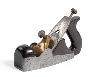 Lot 2297 - Norris A2 7 3/4' Adjustable Steel Smoothing Plane with brass cap stamped 'Norris A2 London' and...