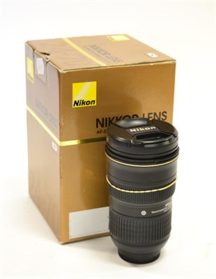 Lot 2333 - Nikon Nikkor AF-S f2.8 24-70 ED Lens in original box