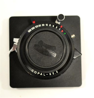 Lot 2345 - Schneider-Kreuznach G-Claron f9, 150mm Lens on panel