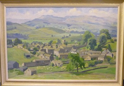 Lot 911 - Marie Hartley (1905-2006) "Askrigg, Wensleydale, Yorkshire" Signed and dated (19)82,...