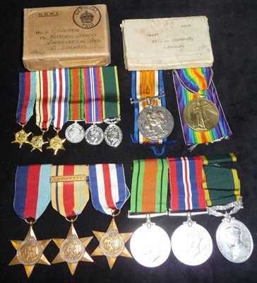 Lot 23 - A First World War Pair, to 51637 PTE.A.HUMPHREY. E.YORK.R., comprising British War Medal and...