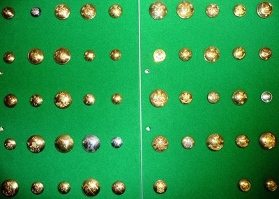 Lot 36 - A Collection of Seventy Two Indian Army Cavalry Buttons, including Bengal Lancers, 3rd...