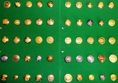 Lot 40 - A Collection of Seventy Five Royal Court Buttons to Queen Victoria, Edward VII and George V,...