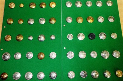 Lot 41 - A Collection of Twenty Five Each Railway, Police and Yacht Club Buttons (75), including GWR,...