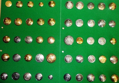 Lot 43 - A Collection of One Hundred Livery Buttons to the Nobility, with double crests and shields, in...