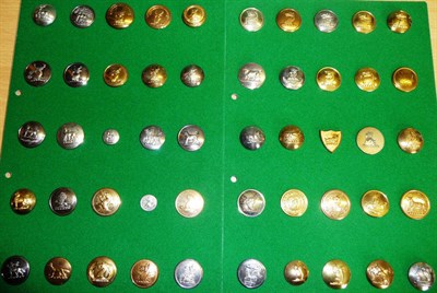 Lot 45 - A Collection of One Hundred and Twenty Five Livery Buttons, with crests containing stags,...