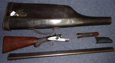 Lot 237 - SHOTGUN CERTIFICATE REQUIRED FOR THIS LOT A 12 Bore Double Barrel Hammer Action Non-ejector Shotgun