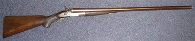 Lot 268 - A 10 Bore Side by Side Double Barrel Hammer Action Shotgun by Bonehill, with 78cm damascus barrels