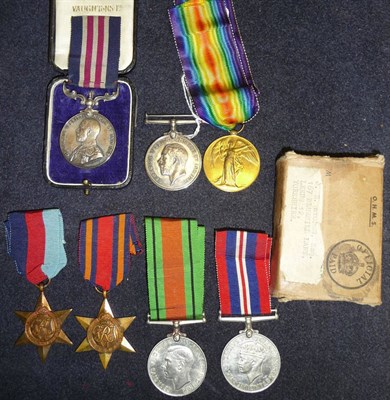 Lot 13 - A First World War Gallantry Group of Three Medals, awarded to 33686...