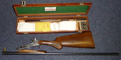 Lot 319 - SHOTGUN CERTIFICATE REQUIRED FOR THIS LOT An APM Spanish .410 Double Barrel Folding Shotgun,...