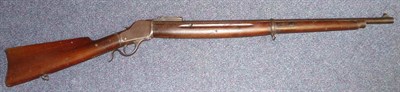 Lot 337 - FIREARMS CERTIFICATE REQUIRED FOR THIS LOT A Winchester .22 (Long) Single Shot Falling Block Rifle