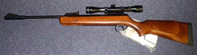 Lot 341 - PURCHASER MUST BE 18 YEARS OR OVER A BSA Supersport .22 Calibre Air Rifle, with blackened...