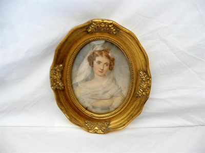 Lot 1073 - Attributed to Henri Benner (Mulhouse, Alsace, circa 1776-1829): Portrait Miniature of a Lady, circa