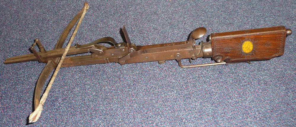 Lot 385 - A German Crossbow in the 17th Century Style,