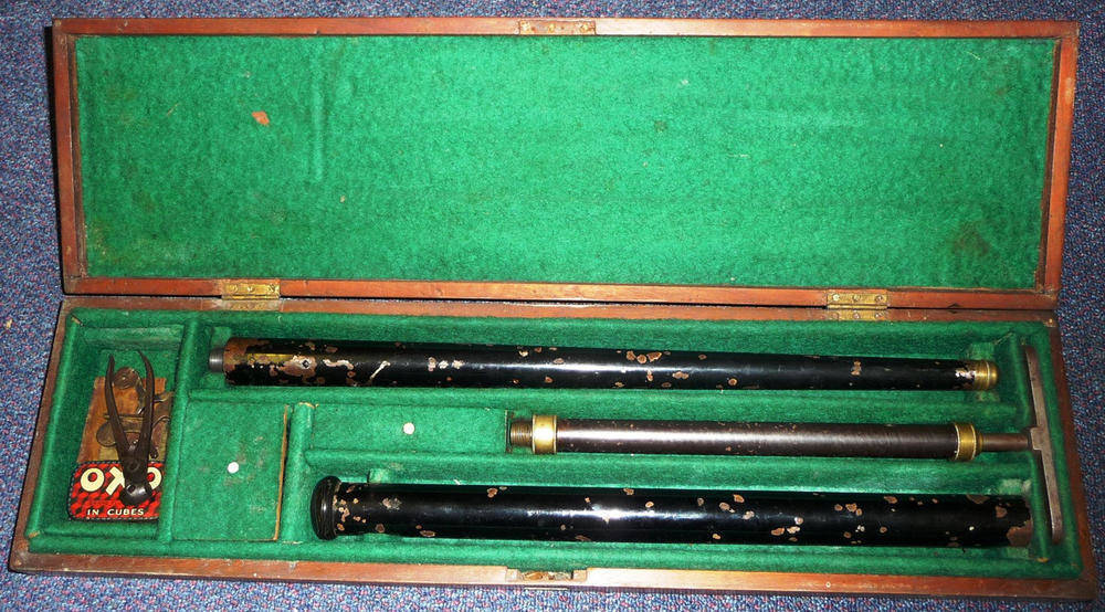 Lot 400 - A 19th Century Walking Cane Air Gun, the