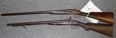 Lot 416 - A Deactivated 16 Bore Side by Side Double Barrel Hammer Action Shotgun, numbered 17120, with...