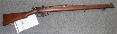 Lot 417 - A Deactivated BSA 1939 SMLE .303 Rifle, numbered L68875, with deactivation certificate.