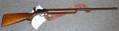 Lot 418 - A Deactivated BSA .22 Long Rifle, with underlever Martini action, walnut half pistol grip butt,...