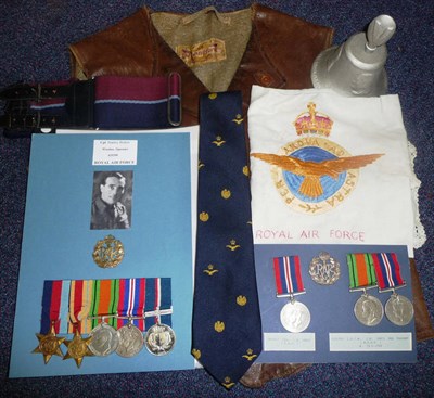 Lot 7 - A Second World War Group of Five Medals, to 635399 Corporal Stanley Bolton, RAF Wireless...