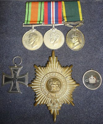 Lot 20 - A Second World War Trio, awarded to T/7683691 S/SJT. A.J.ANSELL. R.A.S.C., comprising Defence...