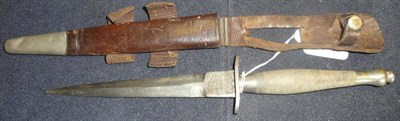 Lot 210 - A First Pattern Fairbairn-Sykes Fighting Knife by Wilkinson Sword Co.Ltd., London, the 16cm...