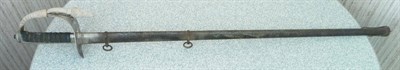 Lot 272 - A Victorian 1895 Pattern Infantry Officer's Sword, the 83.5cm single edge fullered steel blade...