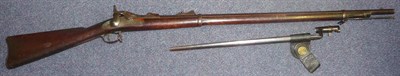 Lot 365 - FIREARMS CERTIFICATE REQUIRED FOR THIS LOT A US Springfield Model 1873 Two Band Trapdoor Rifle, the