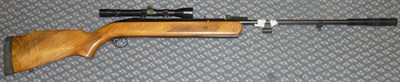 Lot 369 - PURCHASER MUST BE 18 YEARS OR OVER A BSA Airsporter .22 Calibre Air Rifle, underlever action,...