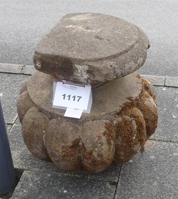 Lot 1117 - A Yorkshire Decorative Stone Finial, 61cm by 61cm