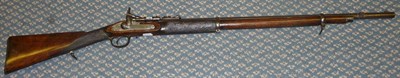 Lot 409 - A 19th Century Snider Conversion Musket, the 74.5cm steel barrel with Board of Ordnance marks, with