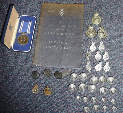 Lot 13 - A Police Long Service and Good Conduct Medal (Elizabeth II), awarded to SERGT. THOMAS B....