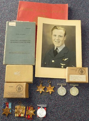 Lot 14 - A Second World War RAF Group of Four Medals, posthumously awarded to 1144814 Flight Sergeant K...