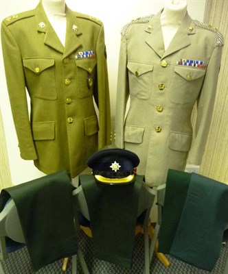 Lot 107 - A No.2 Winter Service Dress Uniform to a Lieutenant Colonel of the Royal Dragoon Guards, of a tunic