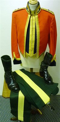 Lot 108 - A Mess Dress Uniform to a Lieutenant Colonel of the Royal Dragoon Guards, by Welsh & Jeffries...