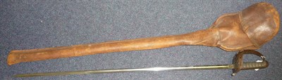 Lot 166 - An 1821 Pattern Heavy Cavalry Levee Sword to an Officer of the South Irish Horse, the 90cm...